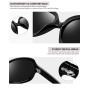 Joopin Lunettes de Soleil Polarisees Femme Grande Taille Style Rétro Tendance pour Conduite et Voyage Protection UV400