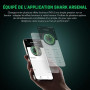 Black Shark FunCooler 6 Refroidisseur Telephone Magnétique, Ventilateur Telephone Portable avec éclairage RGB, Contrôlable Via A