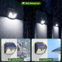 Giliwosy Lampe Solaire Exterieur, 【Lot de 6】 Lumière Solaire Extérieure, 3 Modes IP65 Étanche - Éclairage Extérieur Solaire pour