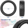 8,5 Pouces Pneus Trottinette 50 75-6.1, Roue Trottinette Electrique 8 1/2 x2, Chambre à Air pour Trottinette Xiaomi M365 1S MI P