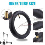 8,5 Pouces Pneus Trottinette 50 75-6.1, Roue Trottinette Electrique 8 1/2 x2, Chambre à Air pour Trottinette Xiaomi M365 1S MI P