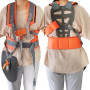 QKTYB Harnais Debroussailleuse, Universelle Réglable Harnais pour Debroussailleuse, Rembourrée Confortable Double Harnais de Déb