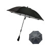 CaiTang Ombrelle pour Poussette Universelle, Ombrelle Poussette Anti UV 50+, Parasol Poussette Bébé Universelle Diamètre 73 cm,
