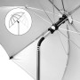 CaiTang Ombrelle pour Poussette Universelle, Ombrelle Poussette Anti UV 50+, Parasol Poussette Bébé Universelle Diamètre 73 cm,