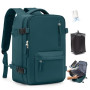 SZLX Sac à Dos Sous Vide Voyage 40x30x20 avec pompe Bagage Cabine 40x30x20 pour Ryanair Wizz air Bagage à Main Femme Sac à Dos p