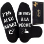 Merclix Chaussettes Homme 43-46 Rigolote Idee Cadeau Homme Papa Papy Ado Garcon Original Utile Cadeau Noel Anniversaire Fete des