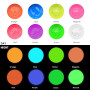 Artecho Peinture Acrylique Lumineuse 8 x 20ml Lumineuse & Fluorescente Peinture, Neutre, Pour Papier, Roche, Bois, céramique, Ti