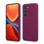 kwmobile Housse Compatible avec Samsung Galaxy S23 Coque - Housse de téléphone Protection Souple en TPU Silicone - Bordeaux Viol
