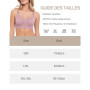 Channo Soutien-Gorge de Sport Confortable et décontracté en sans Armatures et sans Couture, avec Rembourrage Amovible | avec Rem