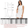 Sukiglam Robe Sexy Femme sans Manches col Bateau Mini Robes Moulante d'Été Chic et Elegant Dos Nu Robe Courte Décontracté A Lign