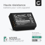 CELLONIC 1x Batterie pour Appareil Photo Compatible avec Canon EOS 1100D, EOS 4000D, EOS 2000D, LP-E10 - (1020mAh, 7.4V)