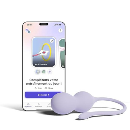 PERIFIT Care+ Sonde de Rééducation Périnéale avec App – Exercices Kegel Femme avec Biofeedback Médical pour Incontinence & Récup