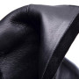 rismart Femme Bottes de Motard Cuir Mi-mollet Classique Combat Chaussures