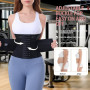 PQWEUU Ceinture de Sudation Waist Trainer Corset Minceur Ventre Plat Gaine Sport Ceinture Amincissante Taille Formateur Abdomina