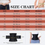 PQWEUU Ceinture de Sudation Waist Trainer Corset Minceur Ventre Plat Gaine Sport Ceinture Amincissante Taille Formateur Abdomina