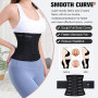 PQWEUU Ceinture de Sudation Waist Trainer Corset Minceur Ventre Plat Gaine Sport Ceinture Amincissante Taille Formateur Abdomina