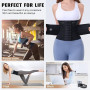 PQWEUU Ceinture de Sudation Waist Trainer Corset Minceur Ventre Plat Gaine Sport Ceinture Amincissante Taille Formateur Abdomina