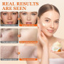 Crème Visage au Curcuma et à la Vitamine C, Crème au Anti Taches, Hydratant Anti-Âge, Cream Éclaircissante pour Les Taches Brune