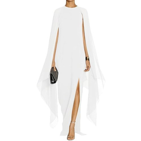 MAYFASEY High Split Evening Dress Classique Femme (Lot de 1)