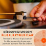Kit Nettoyage Vinyle par SPINCARE | 5-en-1 Nettoyante pour LP Disques Vinyle, Antistatique Tampon Nettoyant en Velours, Support