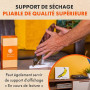 Kit Nettoyage Vinyle par SPINCARE | 5-en-1 Nettoyante pour LP Disques Vinyle, Antistatique Tampon Nettoyant en Velours, Support