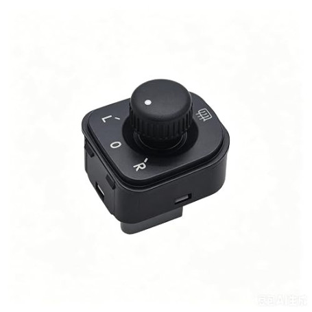 ZEALfix Bouton de Réglage de Puissance électrique Interrupteur de Commande de Rétroviseur latéral 1K0959565H Pour Golf 5 Jetta M