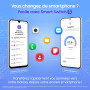 Samsung Galaxy A57 5G, Smartphone Android 5G avec l'IA Accessible à Tous, 256 Go, RAM 8 Go, Chargeur Secteur Rapide 25W Inclus, 