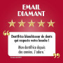 Email Diamant Dentifrice Formule Rouge l'Original 75 ml - Lot de 4