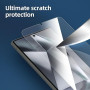 NEW'C Lot de 3, Verre Trempé pour Samsung Galaxy S24 Ultra Protection efficace contre les Rayures - sans Bulles - Ultra Résistan