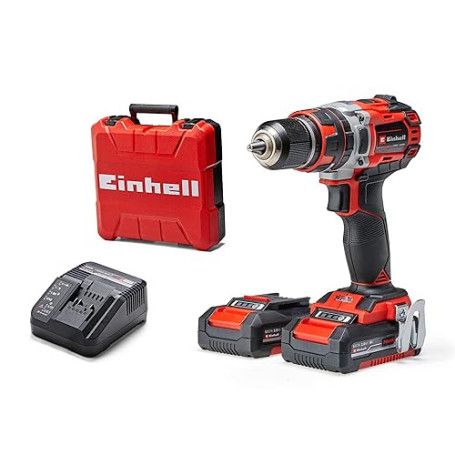 Einhell Professional Perceuse Visseuse à percussion sans fil TE-CD 18/50 Li-i BL Power X-Change (Li-ion, 18 V, moteur sans charb