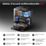roborock Saros Z70 Robot Aspirateur 22 000Pa, Bras Mécanique OmniGrip, Châssis AdaptiLift, FlexiArm Riser, Système Autonome Star