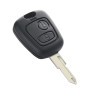 Heart Horse Coque Clé de Voiture Télécommande pour Peugeot, Boitier Clef de 2 Boutons Télécommande Coque de Clé pour Peugeot 206