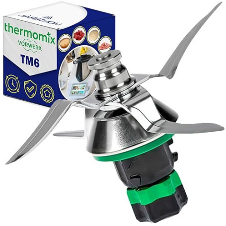 MONTERAL Jeu de Couteau et Joint pour Vorwerk Thermomix TM6 Robot Cuisine - Garantie de 10 Ans