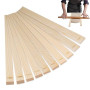 Guides de Rouleau à Pâtisserie en Bois pour Poterie,3/5/7/10/12 mm Bâtons de Guidage de Roulement de Poterie,Guides de Rouleau d