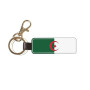 WXZYFP Drapeau de l'Algérie Porte-clés Voiture Pendentif Personnalité Créative Simple Serrure Porte-clés Anneau Homme Femme Coup