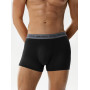 DAVID ARCHY sous-vêtements Hommes en Coton Boxeur Ajusté Slips Caleçons Pantalons de Nuit Doux et Respirants Lot Multiple