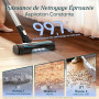 Levoit Aspirateur Balai sans Fil Anti-Enchevêtrement, 2.8kg Léger, 5 Couches Filtre à 99,9%, jusqu'à 50 Mins, Lumière LED, Acces