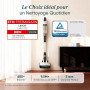 Levoit Aspirateur Balai sans Fil Anti-Enchevêtrement, 2.8kg Léger, 5 Couches Filtre à 99,9%, jusqu'à 50 Mins, Lumière LED, Acces