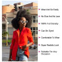 Perruque Afro Courte Cheveux Humains Naturels Brésilienne Afro Bouclée Cheveux Humains Naturels pour Femmes Noires 16 Pouces