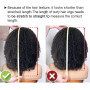 Perruque Afro Courte Cheveux Humains Naturels Brésilienne Afro Bouclée Cheveux Humains Naturels pour Femmes Noires 16 Pouces