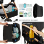 Kinderkraft ESME Poussette 3 en 1 avec porte-bébé Mink PRO I-Size, système de voyage, poussette bébé, poussette pliable, pour no