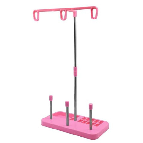Support de Bobine de Fil,Porte de Bobine à Trois Cônes Support de Fil à Coudre en Plastique de Support de 3 Bobines pour Accesso