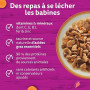 WHISKAS Repas pour Chat - 84 Sachets Fraîcheur de 85g - Pâtée pour Chat Adulte en Sauce - Tasty Mix Recettes de Campagne (4 Vari