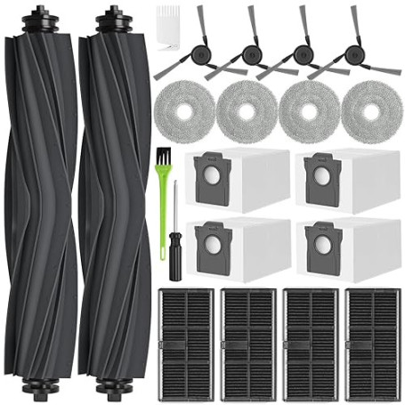 L10s Ultra Gen 3 Accessoires pour Dreame L40 Ultra / X40 Ultra Complete/Mova P50 Pro Ultra / X40 Ultra Pièces de Rechange 4 Sacs