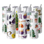 VEVOR Gobelets Thermos à Sublimation de 89 cL, 8PCs, Fins et Droits, Bouteille Sublimable en Acier Inoxydable, Vierges, à Double