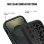 Kilbnom Coque Léopard pour Samsung Galaxy S25 Ultra 5G avec Cordon, Aesthetic Motif Vache Noir Été Design, Étui Silicone Anti‑Ch