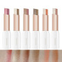 Lot de 6 fards à paupières à paillettes - Double couleur - Ombres à paupières - Waterproof