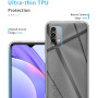 Captor Coque Xiaomi Redmi Note 9 Pro/Redmi Note 9S Transparente en TPU Souple et Silicone Flexible, Protection Chocs, Absorption
