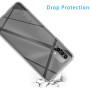 Captor Coque Xiaomi Redmi Note 9 Pro/Redmi Note 9S Transparente en TPU Souple et Silicone Flexible, Protection Chocs, Absorption