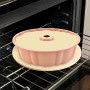 TESSTSY Moule Kouglof, Moule Cake 24 cm, Moulel Kouglof Silicone | Moules Baba Au Rhum, Moules à Kouglof, Moul Savarin, Moul à K